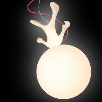 Dark Spacewalker  Hanglamp wit-1