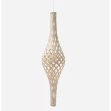 David Trubridge Nikau Full Bamboo Hanglamp lichtbruin-1