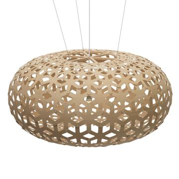 David Trubridge Snowflake 100 Hanglamp lichtbruin-1
