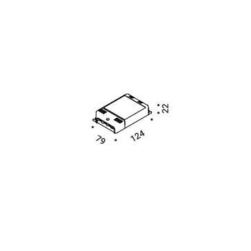 Davide Groppi Driver 350mA/18W(18W)/IP20/DALI - PUSH - 1-10V Trafo's  ballast wit