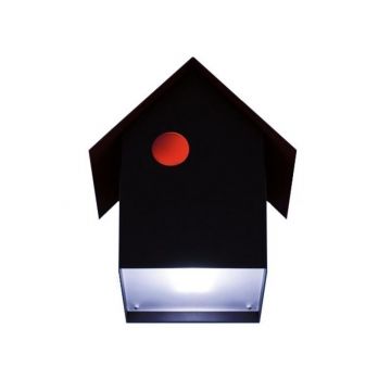Davide Groppi Imu Wall black Wand Tuinverlichting  zwart-1