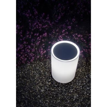 Davide Groppi LENTA Max 18W - E27 Matt White - ON/OFF Grond Opbouw Tuinverlichting wit-1