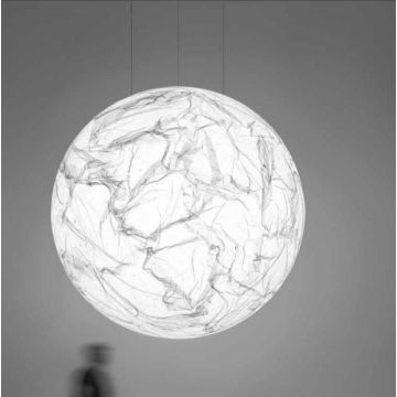 Davide Groppi Moon 120 standard Hanglamp wit-1