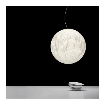 Davide Groppi Moon 60 standard Hanglamp wit-1