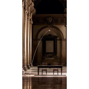 Davide Groppi Sampei 260 Vloerlamp wit