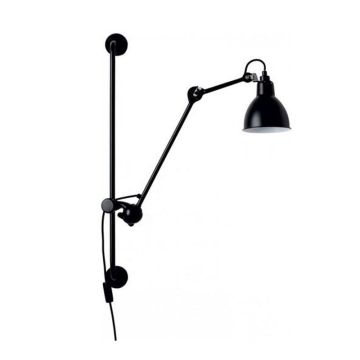 DCW Éditions N°210 Wandlamp zwart-1