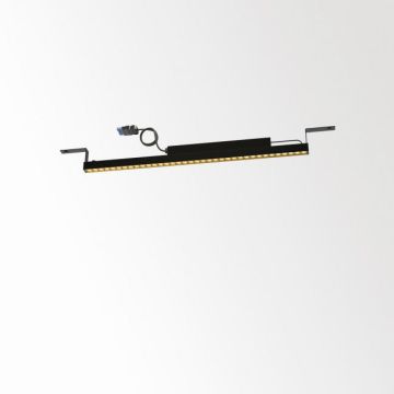 Delta Light D-LINER 30 INF HF40 13 84067 DIM5 B-MMAT Plafondlamp zwart-1