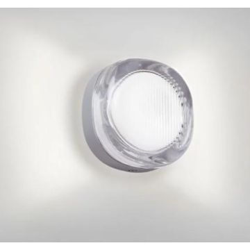 Delta Light NEBBIA 12 930 DIM8 CLEAR A Aluminum Gray Wandlamp aluminium-1