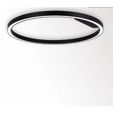 Delta Light SUPER-OH! SLIM 120 SBL DOWN 930 B Plafondlamp zwart-1