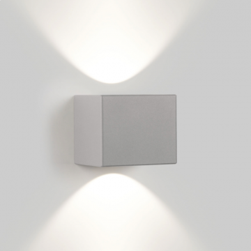 Delta Light Tiga IN LED 93024 DIM8 Alu. Voor buiten en binnen Wand Tuinverlichting  lichtgrijs-1