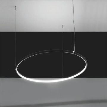 Egoluce Lancia Tonda 70 Hanglamp zwart-1