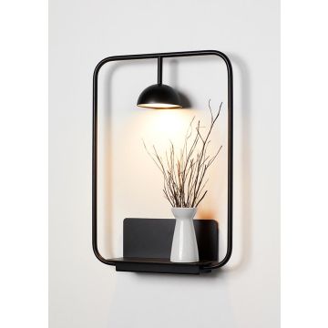 Estiluz CUPOLINA - Wall lamp black Wandlamp zwart-1