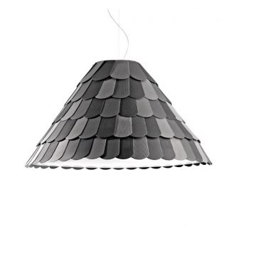 Fabbian Roofer Gable Hanglamp antraciet-1