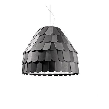 Fabbian Roofer Steeple Hanglamp antraciet-1
