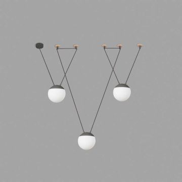 Faro Mine Space 3L Hanglamp donkergrijs-1