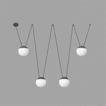 Faro Mine Space 4L Hanglamp donkergrijs-1