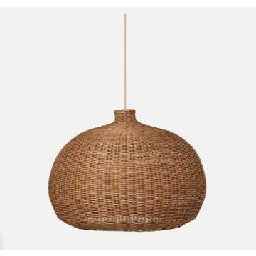 Ferm Living Braided Lampshade - Belly Technische Accessoires lichtbruin-1
