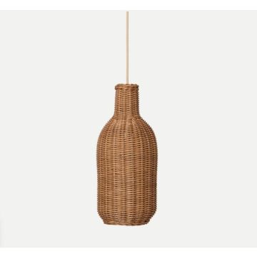 Ferm Living Braided Lampshade - Bottle Technische Accessoires lichtbruin-1