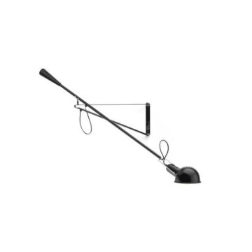 Flos 265 Small Black Wandlamp zwart-1