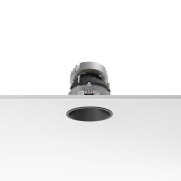 Flos Architectural EASY KAP 80 FIX RD BLACK LED ARRAY 27K C Spot zwart-1