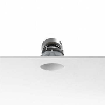 Flos Architectural KAP 80 ADJ ROUND WHITE LED ARRAY 3K C90 Spot wit-1