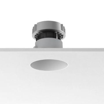 Flos Architectural KAP 80 PLUS FIX RND WHITE LED AR.3K C90 Spot wit