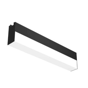 Flos Architectural Light Stripe Dali Version 1200mm 30W 1760lm 3000K  CRI90  °108 Rails, Tracks & Kabelsystem zwart-1