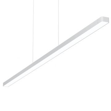 Flos Architectural Superline Down Hanglamp lichtgrijs-1