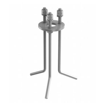 Flos Base plate with bolt Bellhop Technische Accessoires aluminium-1