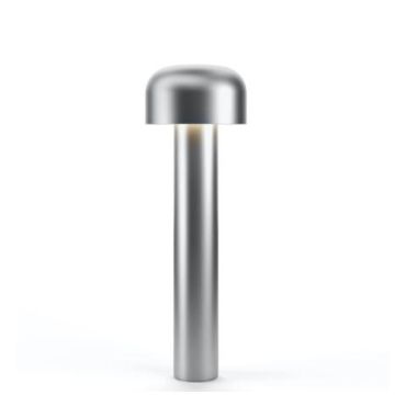 Flos Bellhop Bollard H 380 mm Non Dimm S/Steel Grond Opbouw Tuinverlichting zilver-1
