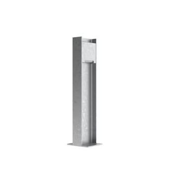 Flos I-ron Zinc Grond Opbouw Tuinverlichting zilver-1