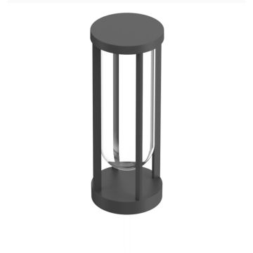 Flos In Vitro Bollard 1 Grond Opbouw Tuinverlichting donkergrijs-1