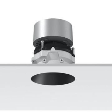 Flos KAP 80 PLUS ADJ RND BLACK LED AR.27K C90 Spot zwart-1