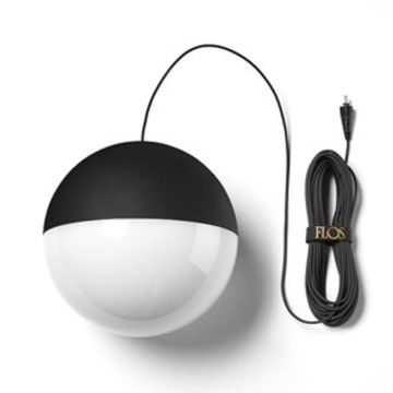 Flos String Light Sphere Dali Version 3000K Hanglamp zwart-1