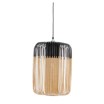 Forestier Bamboo Light L Hanglamp zwart-1