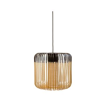 Forestier Bamboo Light M E27 60W Hanglamp zwart-1