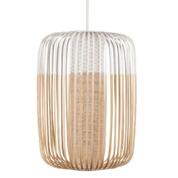 Forestier Bamboo Light Square, L Hanglamp wit-1