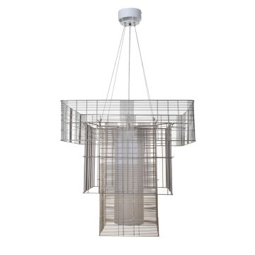 Forestier  Mesh Cubic XL taupe/champagne Hanglamp taupe-1