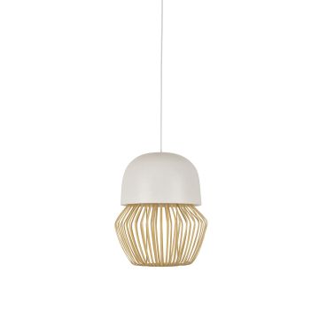 Forestier Pendant Lamp ANEMOS M off white Hanglamp beige-1