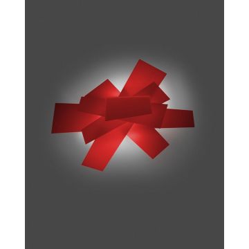 Foscarini Big Bang ceiling red Plafondlamp rood-1