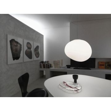 Foscarini Gregg Grande LED E27 Hanglamp wit-1