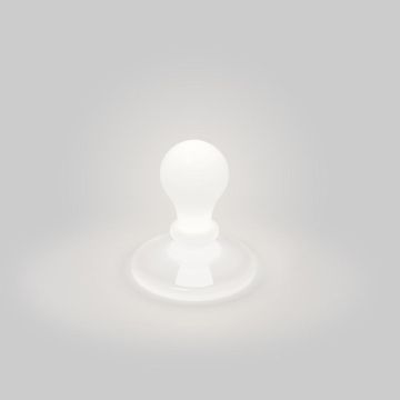 Foscarini Light Bulb Tafellamp wit-1