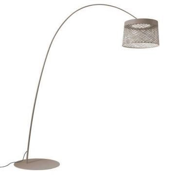 Foscarini Twiggy Grid Outdoor Greige Buitenlampen Decoratief lichtgrijs-1