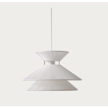 Frandsen Kiku pendant Ø35,5 cm 230V E27 White Hanglamp wit-1