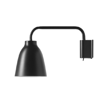 Fritz Hansen Caravaggio Wandlamp zwart-1