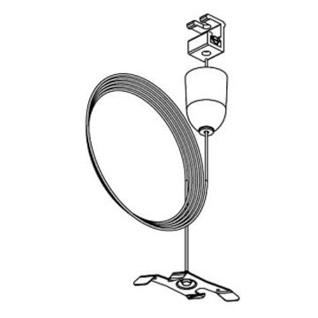 Global Trac Pro complete ophang set 3m # Rails, Tracks & Kabelsystem zwart-1