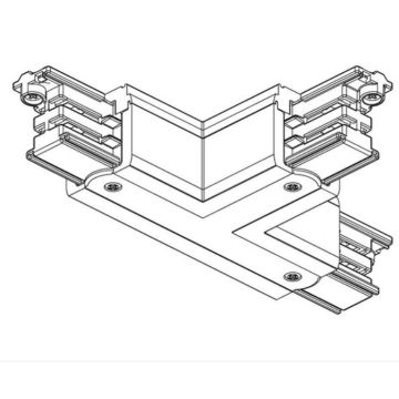 Global Trac XTSC 636-3 T-connector Technische Accessoires wit-1