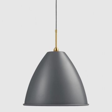 Gubi BL9 Large Hanglamp donkergrijs-1