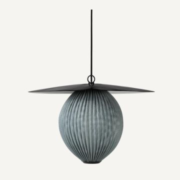 Gubi Satelitte Medium Hanglamp donkergrijs-1