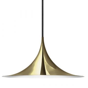 Gubi Semi Pendant Ă30cm Hanglamp goud/messing-1